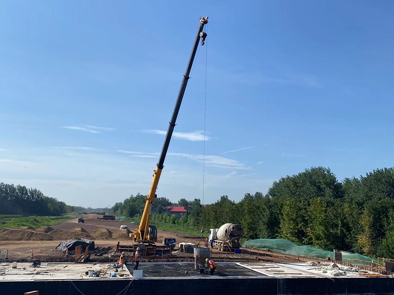 郯城G205項(xiàng)目K13+943通道涵主體工程順利完工