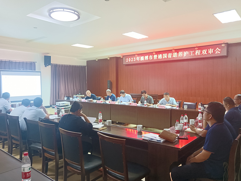 S317臨歷線博山區(qū)店子村至樂疃段預防養(yǎng)護及修復養(yǎng)護工程雙審會暨第一次工地會議召開