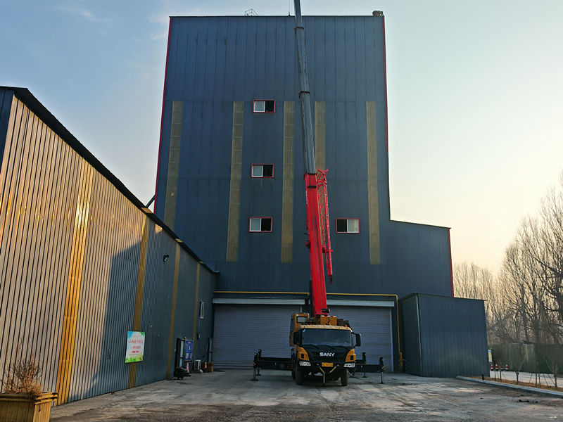 高青拌合站啟動熱再生改造工程