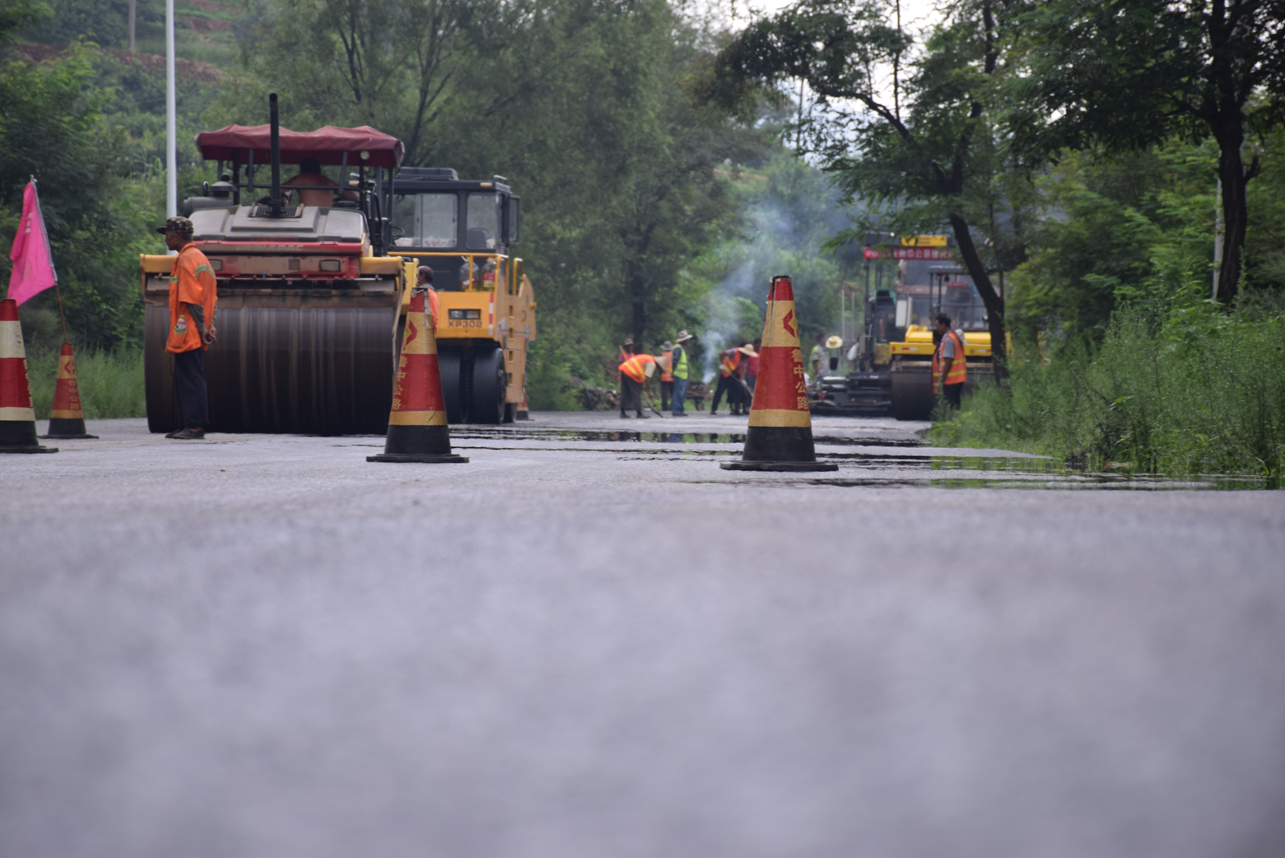 激情九月，各工地掀起大干高潮