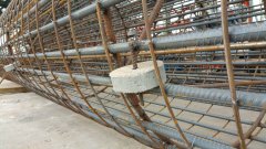 橋梁鋼筋混凝土工程圓形鋼筋保護層墊塊