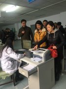 公司組織職工進行健康體檢