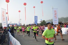 奮勇拼搏、堅持不懈——記跑游山東博山五陽湖站