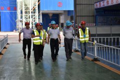 G2京滬項(xiàng)目部綜合場(chǎng)站迎齊發(fā)集團(tuán)半年檢查