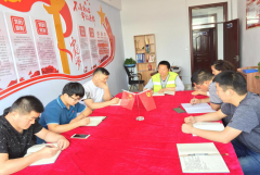 養(yǎng)護(hù)分公司黨支部開展“清涼一夏、黨員行動(dòng)”走訪慰問一線職工