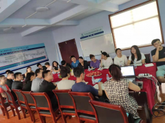 財務部組織集中培訓并對青蘭項目部進行檢查指導