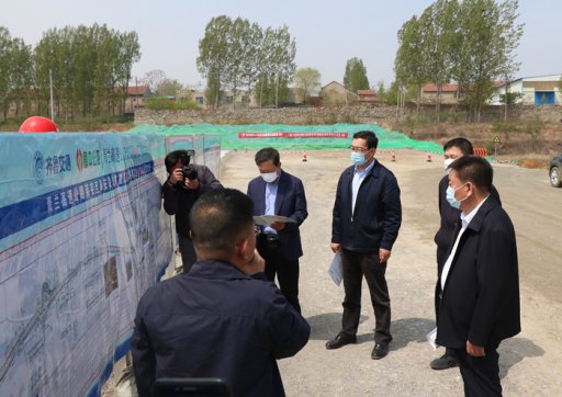 齊魯交通發(fā)展集團黨委副書記、總經(jīng)理相立昌到青蘭項目部調(diào)研 