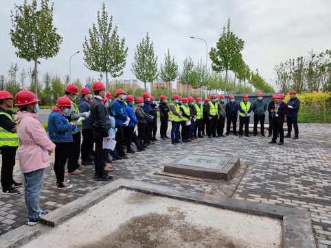 中水項(xiàng)目現(xiàn)場(chǎng)會(huì)提振士氣